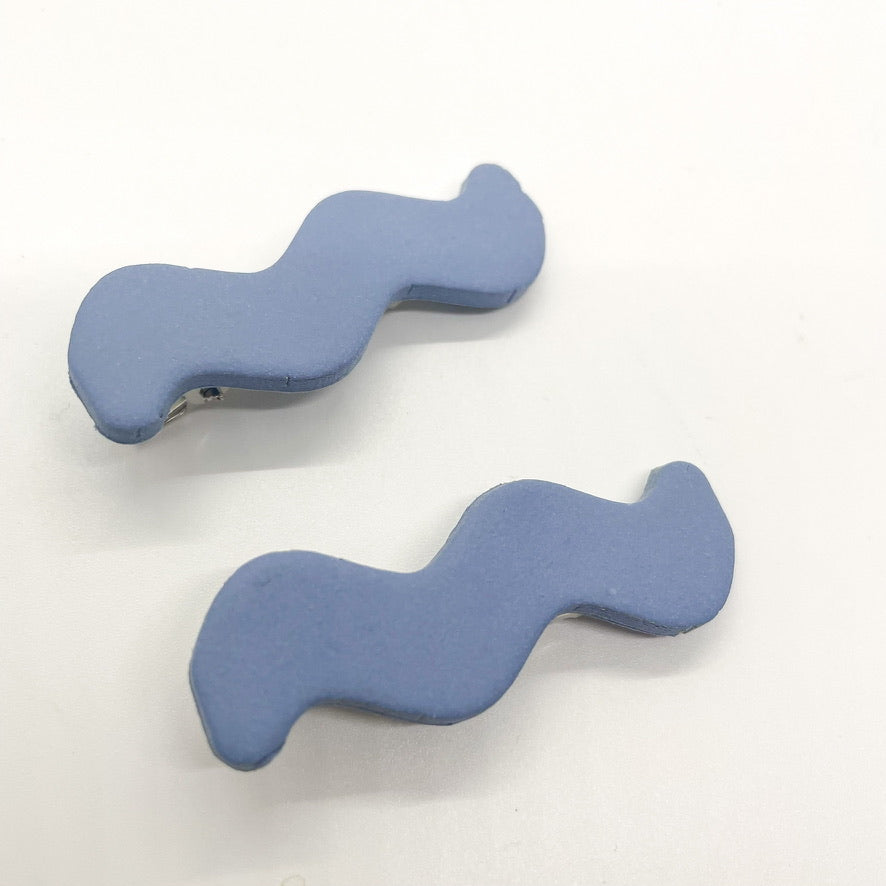 Squiggle Hair Clips