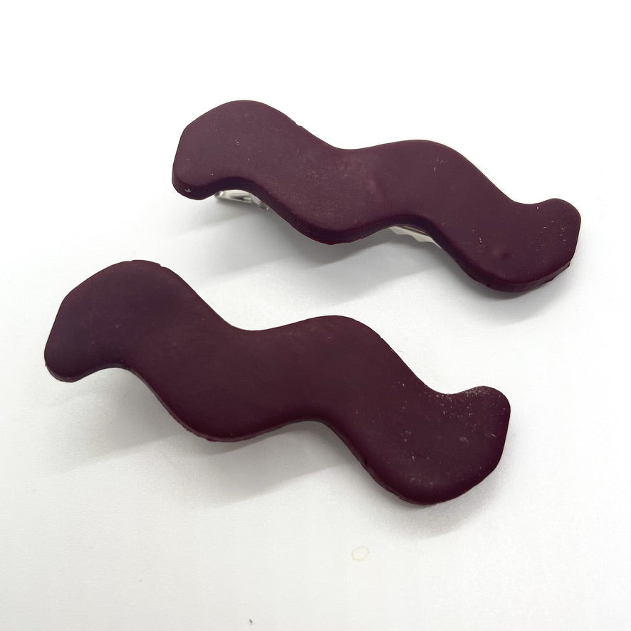 Squiggle Hair Clips