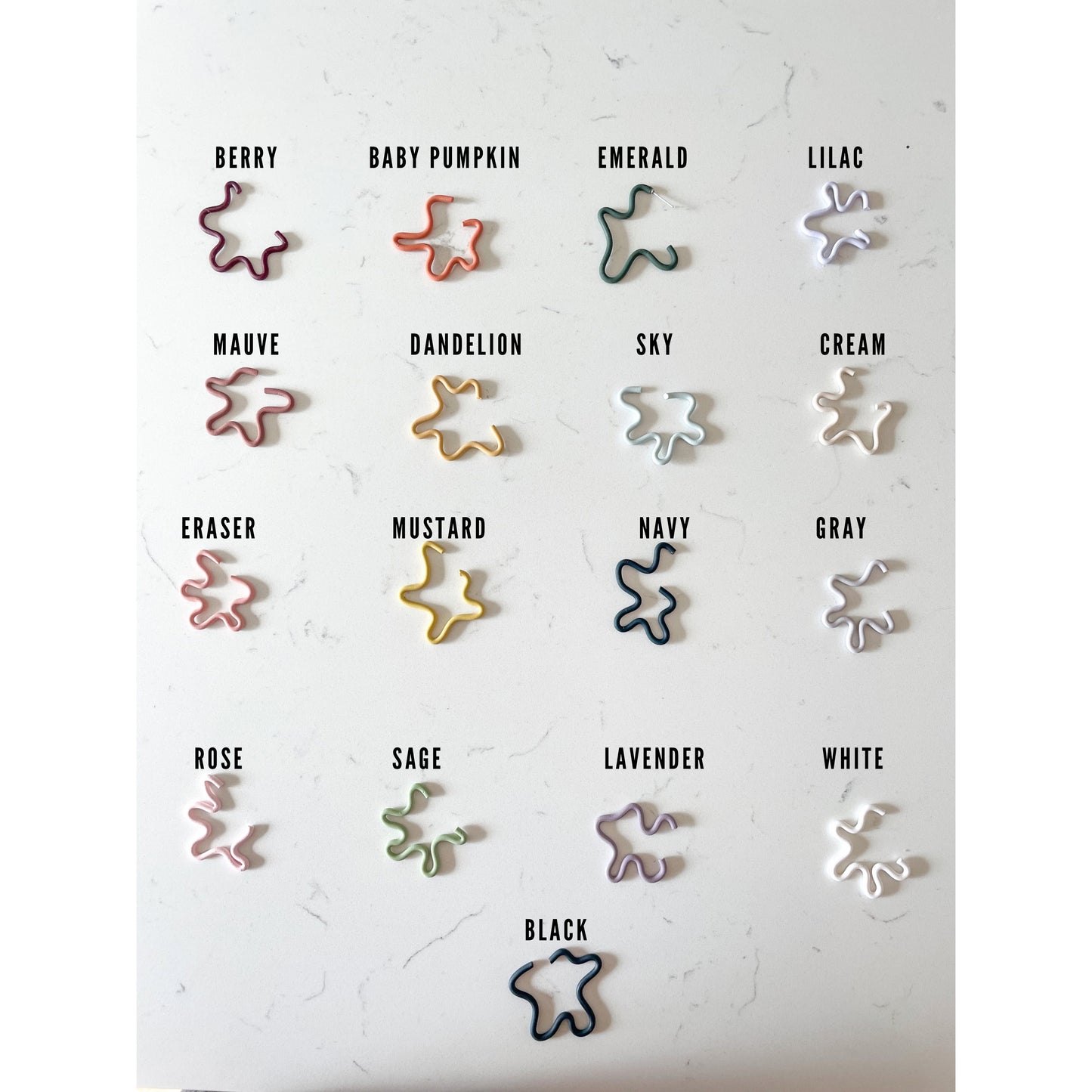 The Mini Squiggle Hoop